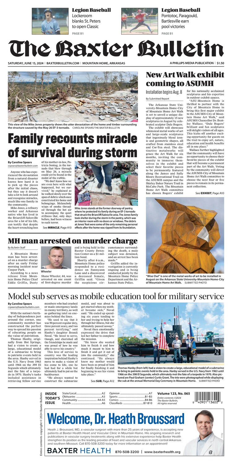 Saturday, June 15, 2024 Baxter Bulletin